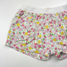 Load image into Gallery viewer, Girls Lily &amp; Dan, floral cotton shorts, elasticated, GUC, size 6,  