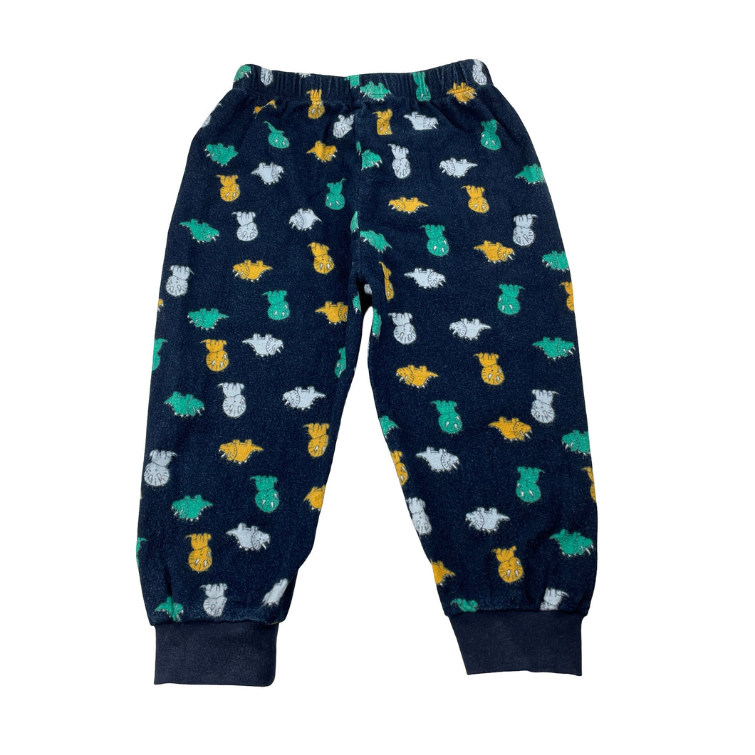 Boys Sprout, flannel cotton pyjama pants, dinosaurs, FUC, size 2,  