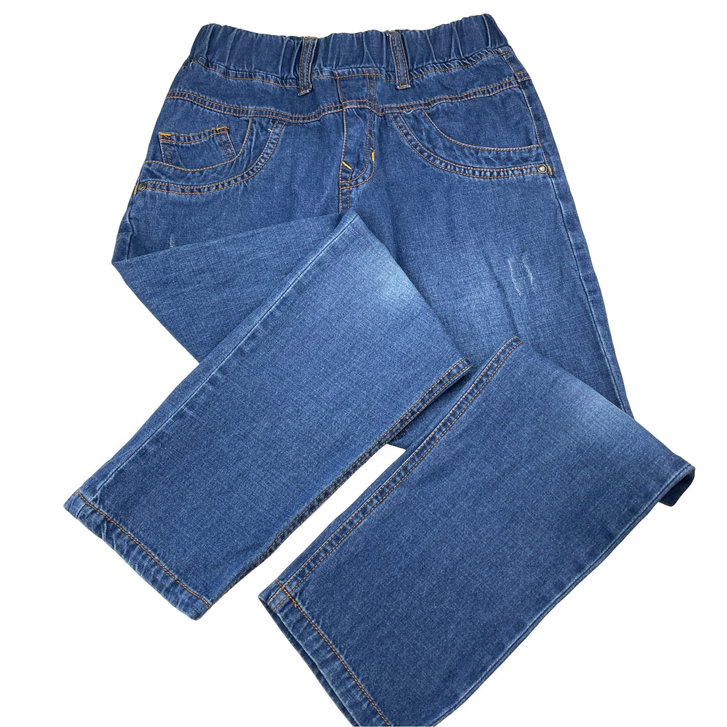 Boys Zare Kids, distressed denim jeans, elasticated, Inside leg: 59cm, GUC, size 11-12,  