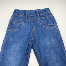 Load image into Gallery viewer, Boys Zare Kids, distressed denim jeans, elasticated, Inside leg: 59cm, GUC, size 11-12,  