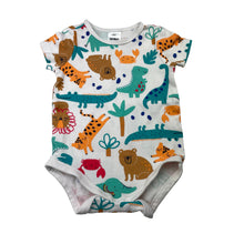 Load image into Gallery viewer, Unisex Anko, colourful cotton bodysuit / romper, EUC, size 00,  