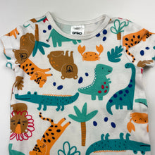 Load image into Gallery viewer, Unisex Anko, colourful cotton bodysuit / romper, EUC, size 00,  