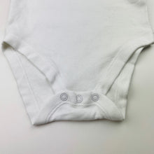 Load image into Gallery viewer, Girls M&amp;S, white cotton singletsuit / romper, EUC, size 00,  