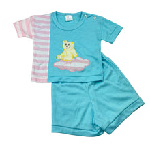 Load image into Gallery viewer, Girls vintage, lightweight soft feel top &amp; shorts, EUC, size 00,  