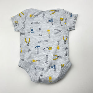 Boys Baby Baby, bodysuit / romper, tools, GUC, size 000,  