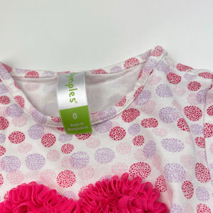 Girls Dymples, long sleeve tee / top, FUC, size 0,  