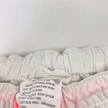 Load image into Gallery viewer, Girls Milkshake, lightweight cotton shorts, elasticated, FUC, size 4,  