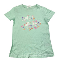 Load image into Gallery viewer, Girls Milkshake, cotton tee / top, unicorns, FUC, size 7,  