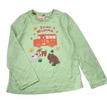 Load image into Gallery viewer, Girls Emma Memma, lightweight long sleeve pyjama top, FUC, size 6,  