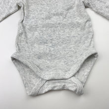 Load image into Gallery viewer, Unisex Anko, grey marle cotton bodysuit / romper, EUC, size 0000,  