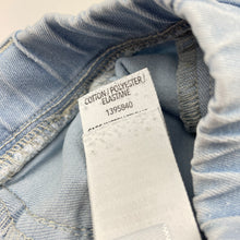Load image into Gallery viewer, Girls Dymples, stretch denim pants, elasticated, Inside leg: 26.5cm, FUC, size 2,  