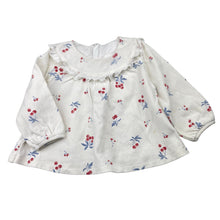 Load image into Gallery viewer, Girls YeeHoo, cotton long sleeve top, marks on front, FUC, size 2,  