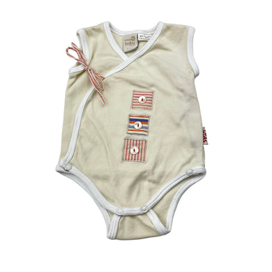 Unisex Eternal Baby, cotton bodysuit / romper, EUC, size 000,  