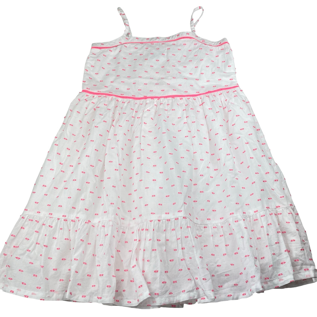 Girls Kids & Co, cotton lined summer dress, EUC, size 7, L: 65cm