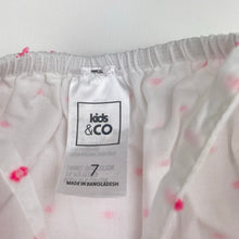 Load image into Gallery viewer, Girls Kids &amp; Co, cotton lined summer dress, EUC, size 7, L: 65cm