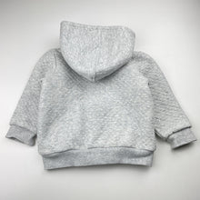 Load image into Gallery viewer, Unisex Target, fleece lined quilted zip hoodie sweater, GUC, size 2,  