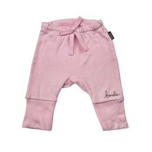Load image into Gallery viewer, Girls Bonds, pink cotton leggings / bottoms, GUC, size 0000,  