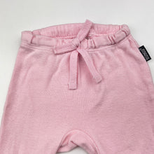 Load image into Gallery viewer, Girls Bonds, pink cotton leggings / bottoms, GUC, size 0000,  