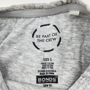 Boys Bonds, Aust cotton tank top, surf, FUC, size 5,  