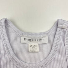 Load image into Gallery viewer, Girls Pumpkin Patch, lightweight singlet top, EUC, size 000,  