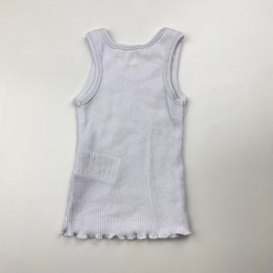 Girls Pumpkin Patch, lightweight singlet top, EUC, size 000,  