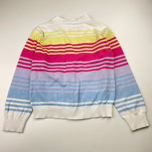 Load image into Gallery viewer, Girls Anko, colourful knitted cotton cardigan, GUC, size 6,  