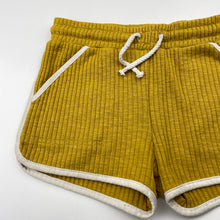 Load image into Gallery viewer, Girls Cotton On, ribbed shorts, elasticated, FUC, size 5,  
