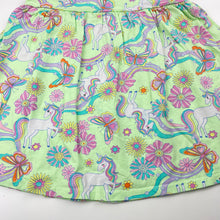 Load image into Gallery viewer, Girls Anko, cotton dress, unicorns, FUC, size 5, L: 53cm