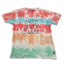 Load image into Gallery viewer, Boys Munster, tie dyed cotton tee / top, FUC, size 8,  
