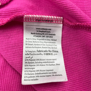 Girls Cotton On, lightweight long sleeve pyjama top, pilling, FUC, size 10,  