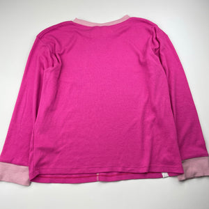 Girls Cotton On, lightweight long sleeve pyjama top, pilling, FUC, size 10,  
