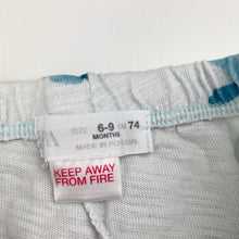 Load image into Gallery viewer, Unisex Zara, lightweight cotton pants / bottoms, elasticated, FUC, size 0,  