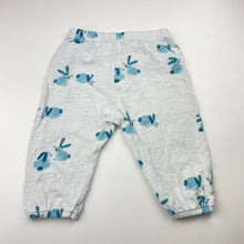 Load image into Gallery viewer, Unisex Zara, lightweight cotton pants / bottoms, elasticated, FUC, size 0,  