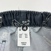 Load image into Gallery viewer, Boys KID, lightweight board shorts, elasticated, FUC, size 4,  