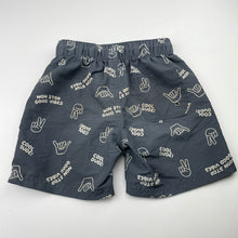 Load image into Gallery viewer, Boys KID, lightweight board shorts, elasticated, FUC, size 4,  