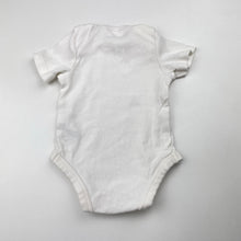 Load image into Gallery viewer, Unisex Dymples, organic cotton bodysuit / romper, EUC, size 0000,  
