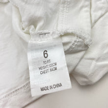 Load image into Gallery viewer, Girls H&amp;T, lightweight cotton bolero top, GUC, size 6,  