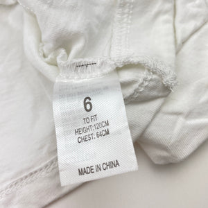 Girls H&T, lightweight cotton bolero top, GUC, size 6,  