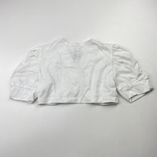 Load image into Gallery viewer, Girls H&amp;T, lightweight cotton bolero top, GUC, size 6,  