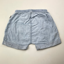 Load image into Gallery viewer, Unisex Bonds, ORIGINALS chambray cotton shorts, elasticated, FUC, size 1,  