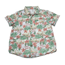 Load image into Gallery viewer, Boys Zara, lightweight cotton short sleeve shirt, FUC, size 3-4,  