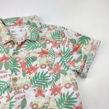 Load image into Gallery viewer, Boys Zara, lightweight cotton short sleeve shirt, FUC, size 3-4,  