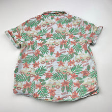 Load image into Gallery viewer, Boys Zara, lightweight cotton short sleeve shirt, FUC, size 3-4,  