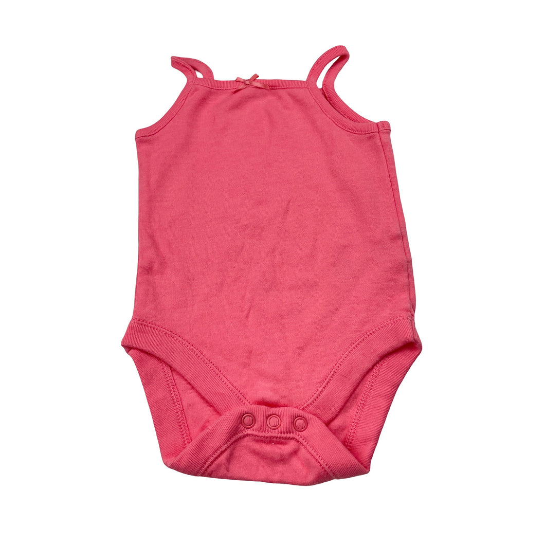 Girls F&F, soft cotton singletsuit / romper, GUC, size 00,  