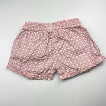 Load image into Gallery viewer, Girls Milkshake, lightweight cotton shorts, elasticated, FUC, size 5,  