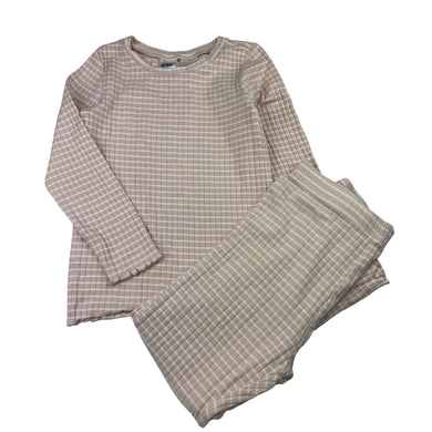 Girls Anko, ribbed pyjama top & bottoms, FUC, size 4,  