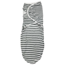 Load image into Gallery viewer, Unisex Gllquen baby, striped cotton swaddle wrap, EUC, size 0000,  