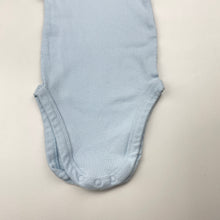 Load image into Gallery viewer, Unisex Dymples, ribbed organic cotton singletsuit romper, EUC, size 0,  