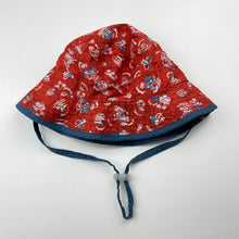 Load image into Gallery viewer, Boys DOZER, reversible bucket hat, chin strap, circum: 48cm, GUC, size 1-2,  