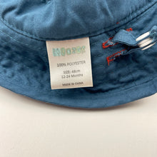 Load image into Gallery viewer, Boys DOZER, reversible bucket hat, chin strap, circum: 48cm, GUC, size 1-2,  